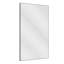 Miroir de salle de bain 60 po x 36 po rectangulaire moderne surdimensionné avec cadre noir