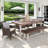 Lebo Rectangular 6 - Person 71" Long Dining Set with Cushions-28014470