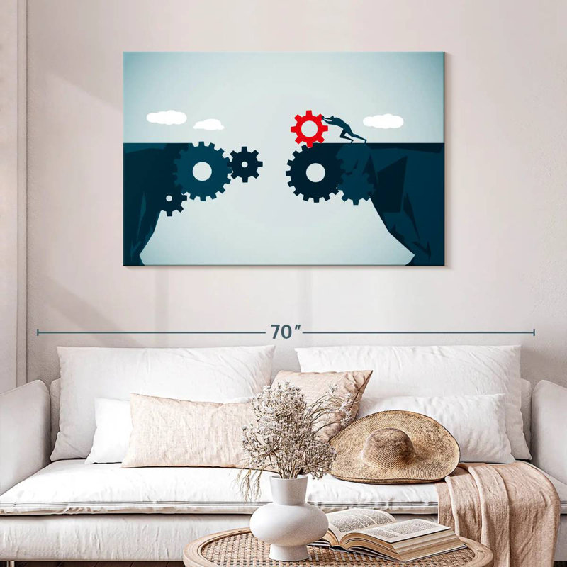 Innovative Bridge, 20" H x 30" W