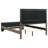 Washed Taupe Queen Panel Bed