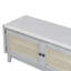 Banc de rangement en rotin avec rangement Boho-2020695336
