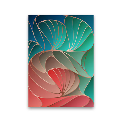 Colourful Art Deco I - Print
