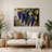 Fruit Grape Concord Gray Metal Wall Art-1222277007