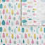 Drap en flanelle de coton grand format 4 pièces