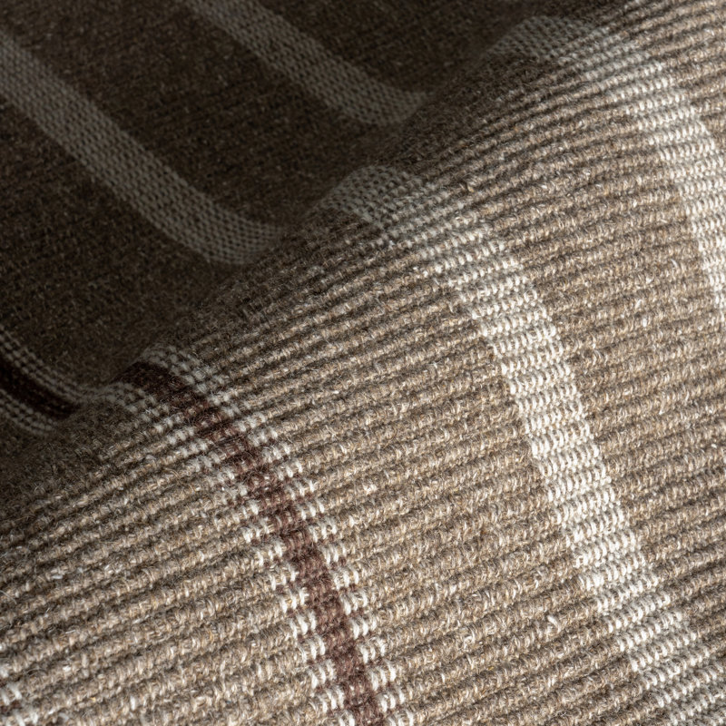  Toluca Striped Wool Area Rug, Runner 2'6" x 8'