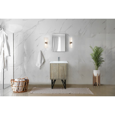 Lancy 24 in W x 20 in D Single Bath Vanity Faucet Set