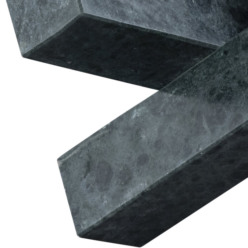 Stix Marble Decorative Object, Green