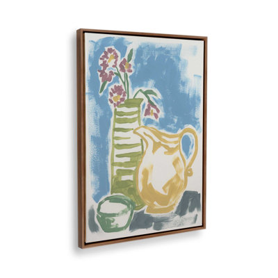 «Gestural Floral Tableic I» par June Erica Vess, reproduction d'art