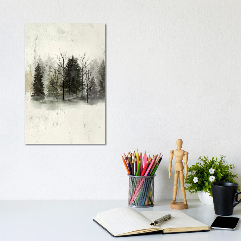 Estampe numérique sur toile Treeline I