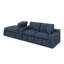 Canapé modulaire 107,9 po Cloud, canapé rembourré avec double couche et poches latérales-50798023
