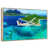 Floating Frame Natural Wood selected