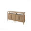 Console de divertissement 72 po, finition sable