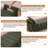 Lunara 66"W Upholstered Flip Top Teddy Storage Bench King Size with Gold Legs,Curverd Armrest and 2 Pillows -1320527178-1313504610