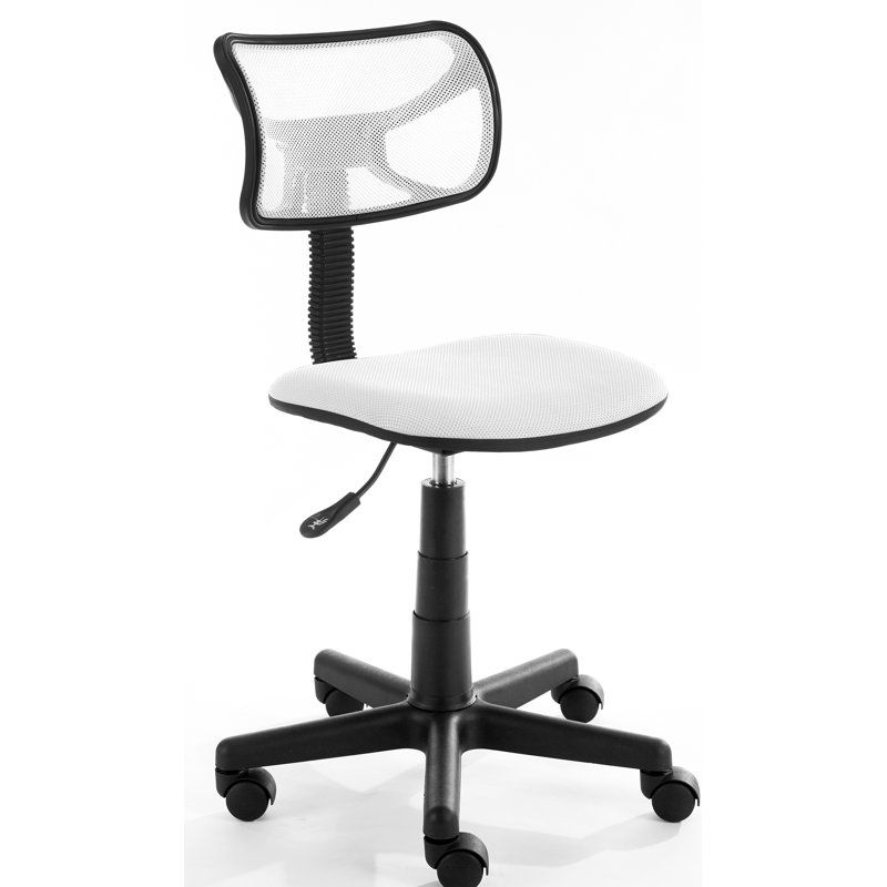 Chaise de travail Bodmin, Maillage, Blanc