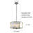4 - Light Chrome Shaded Pendant