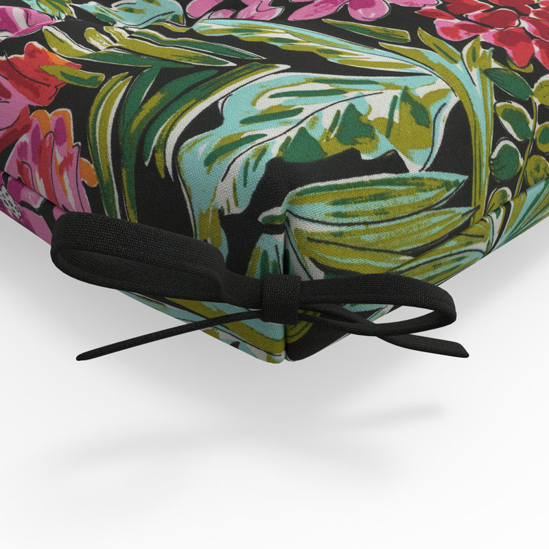 Coussin de chaise Bayou Breeze Tropic Floral, L 48 po x P 18 po