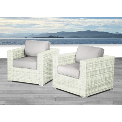 Chaise de patio avec coussins Northridge