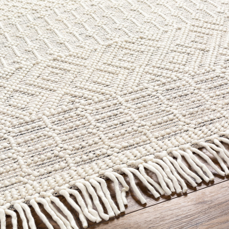 Tapis en laine tissé à la main Kingsview, Rectangle 2 pi 3 po x 3 pi 9 po