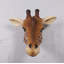 Petite statue de tête de girafe grandeur nature