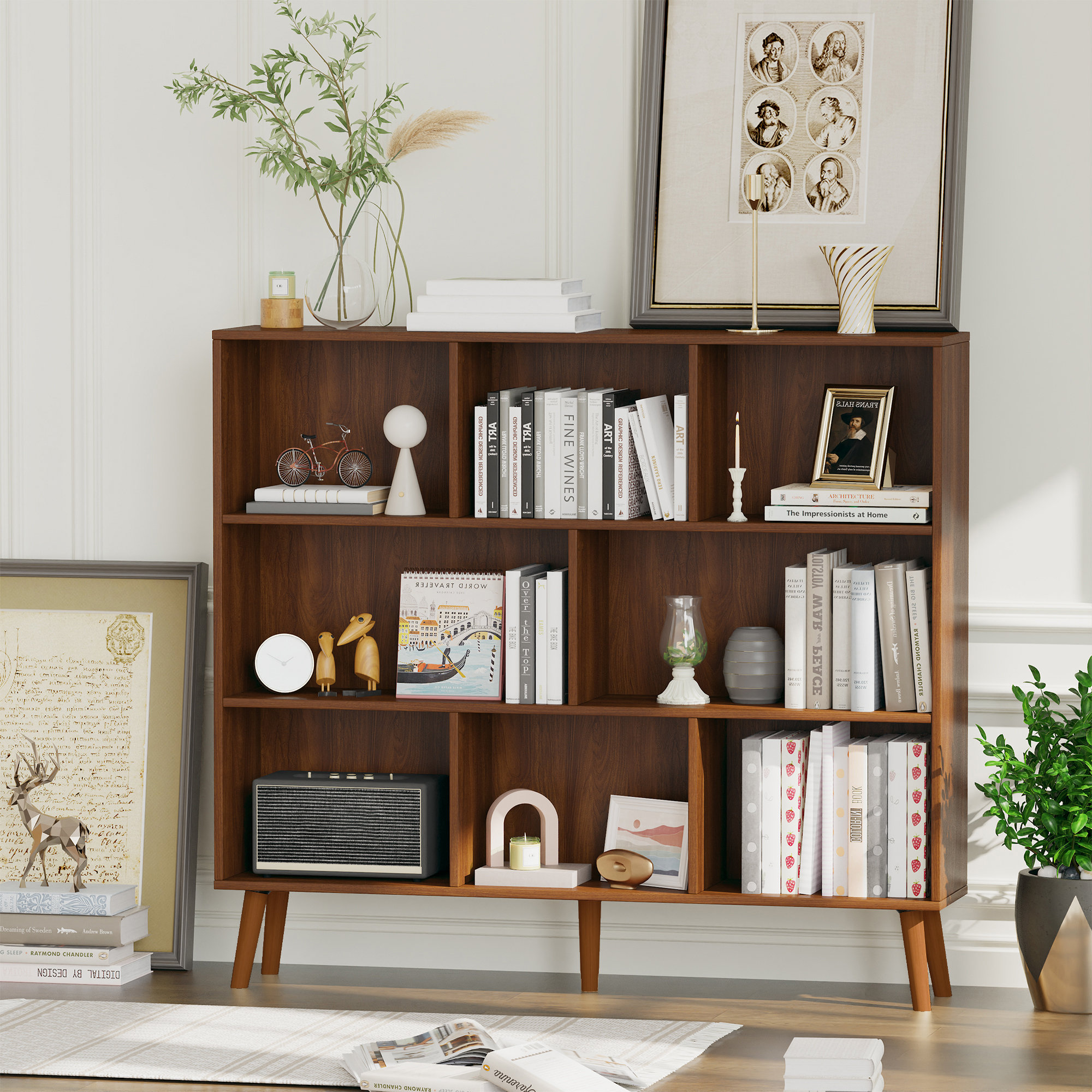 George Oliver Marlik Bookcase & Reviews | Wayfair