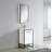 Saray 20'' Single Bathroom Vanity with Vitreous China Top-1728864167