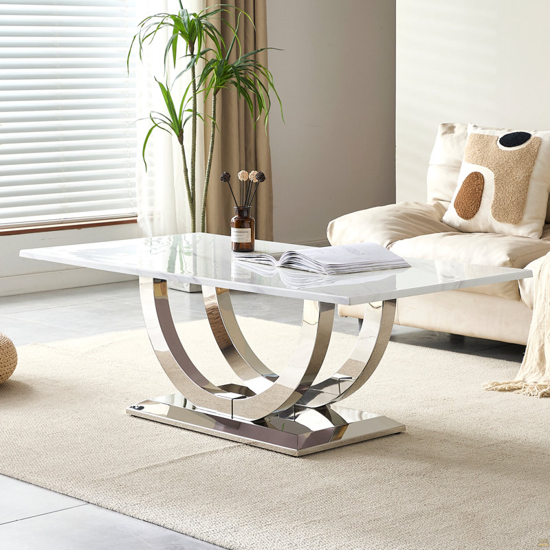 Table basse moderne 50,4 pouces