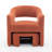 Torrence Upholstered Barrel Chair With Ottoman-127663958