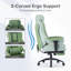 Fauteuil de direction ergonomique de grande taille (400 lb) avec soutien lombaire réglable, inclinaison à 135°, repose-pieds rétractable et dossier haut.-923485752