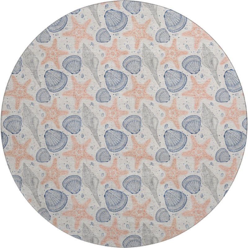  Cerrito Area Rug, Round 8'