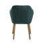 Saster 49cm H Tufted Velvet Upholstered Armchair