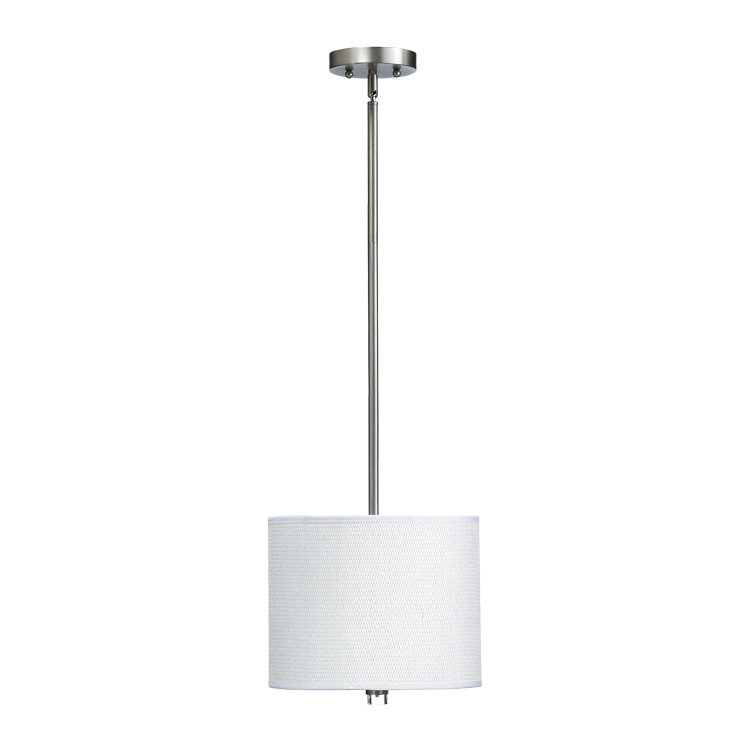 Morelock 1 - Light Single Pendant, Satin Nickel