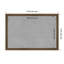 Tableau magnétique encadré bronze clair Lucie-101827348
