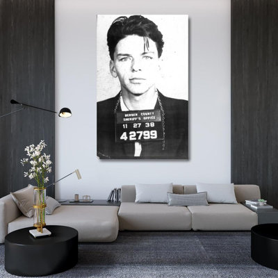 Frank Sinatra Mugshot