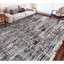 Abstract Area Rug in White-70470682
