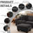 Oversized Sofa With Movable Ottoman For Living Room-1118092579