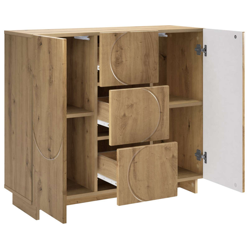 85.5cm Sideboard, Artisan Oak