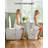  BCANHOME  ADA Smart Toilet With Bidet And Auto-Open Lid, Comfort Chair Height,Soft-Closing Heat Seat, Tankless 1.28 Gallons Auto Dual Flush, Massage Clean, Warm Wash/Dryer, Aroma Diffuser, Remote Control