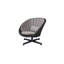 Peacock Swivel Patio Papasan Chair with Cushions-69765878