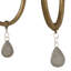 Clay Vintage Gold Double Wall Sconce - 10.75 In. D X 19.5 In. H-591654105-591654087