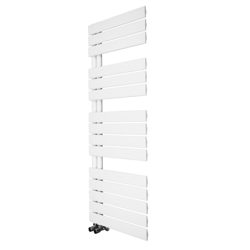 Girardo Flat Panel Towel Rail Heated Towel Rails, White