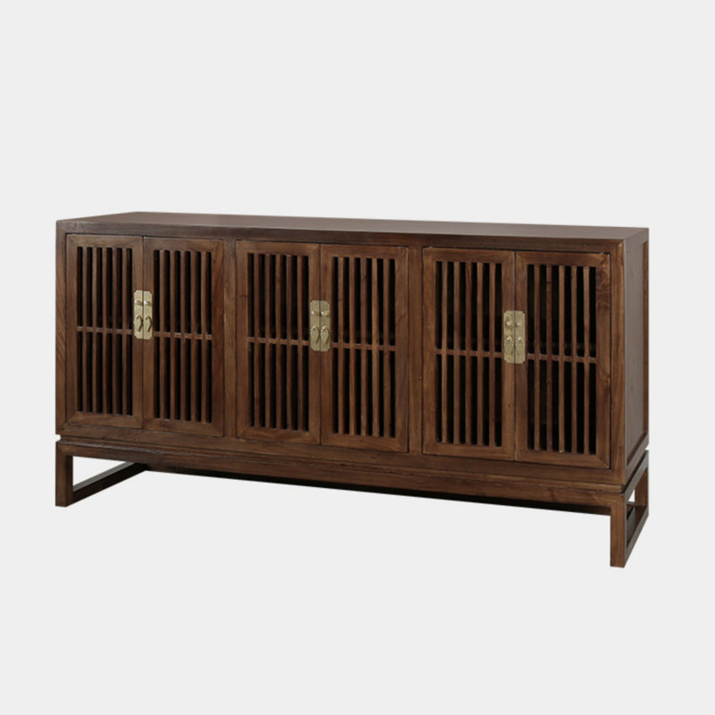 Buffet grande capacité minimaliste, Walnut