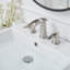 8 In. Waterfall Widespread 2-Handle Bathroom Faucet With Pop-Up Drain Assembly In Spot Resist Oil Rubbed Bronze-109023936