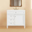 Meuble-lavabo moderne 36 "avec lavabo supérieur-101530199