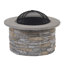 Round Concrete Wood Burning Smokeless Fire Pit