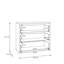 94.8 cm W Chest of 3 Drawers-827693281