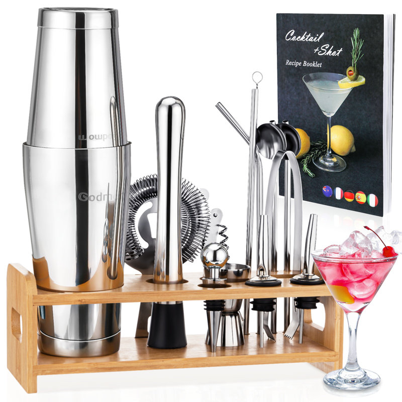 Outil de bar en acier inoxydable Dinuk