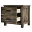 Table de chevet 2 tiroirs Cecere-1074567107