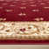 Tapis traditionnel rouge Dezerey