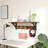 Ciardi Floating Shelf with Hooks - Wall Mounted Storage Shelf, Space Saving Organizer-595470629-559928232