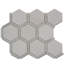 3" x 3" Marble Honeycomb Mosaic Wall & Floor Tile-44676481